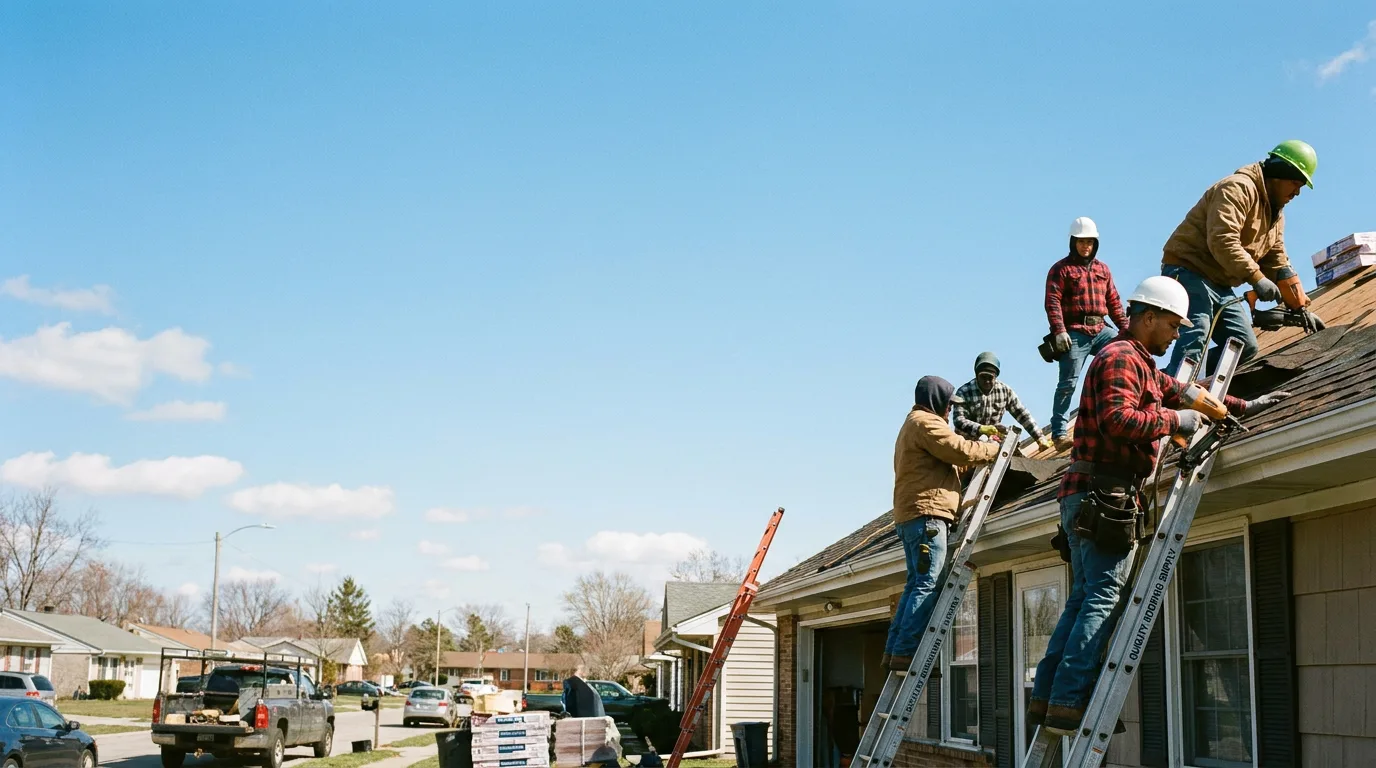 Roofing in Winslow, IN near me